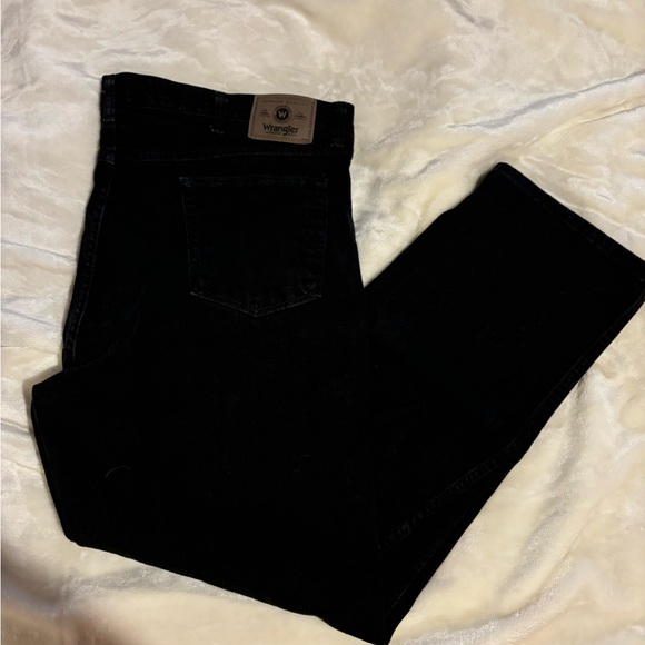 Wrangler Men's Black Jeans - Picture 1 of 5